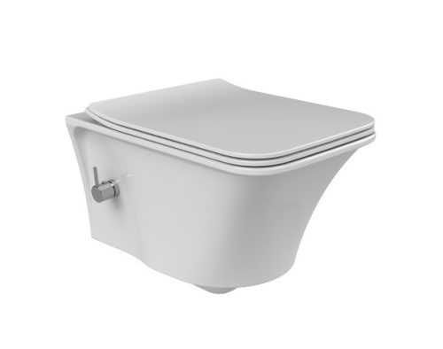 Ibiza Rimless fali WC Integrált bidet funkcióval