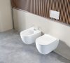 City Rimless fali WC Integrált bidet funkcióval