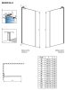 Modo SL II 110 cm Walk-in zuhanyfal