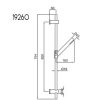 Rodos zuhanyrúd szettel 19260 méretei