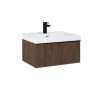 Monterey 60 cm modern fürdőszobabútor lincoln dió