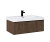Monterey 80 cm modern fürdőszobabútor  lincoln dió