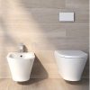 	 Arezzo Vermont Rimless fali WC csésze és fali bidet